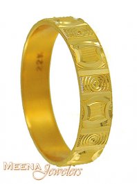 22K Gold Wedding Band
