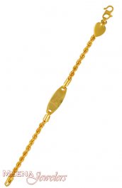 22Kt Gold  Bracelet ( 22Kt Baby Bracelets )