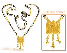 Long Mangalsutra (22Kt Gold)