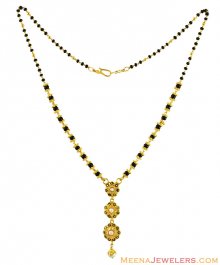 22k Fancy Mangalsutra (17 Inch) ( MangalSutras )