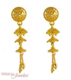 22Kt Gold Fancy Earrings