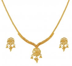 22Kt Light Necklace Set ( Light Sets )