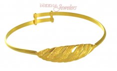 22Kt Gold Baby Bangle ( Baby Bangles )