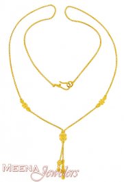 Gold Dokya  Chain ( 22Kt Gold Fancy Chains )