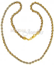 22 Kt Gold Fancy Chain