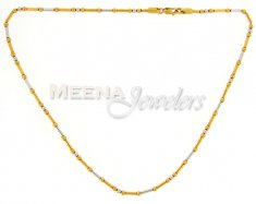 22Kt Gold Fancy (2 Tone) Chain