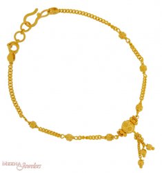 22kt gold ladies braclelet