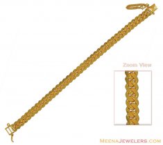 22K Gold Bracelet  ( Men`s Bracelets )