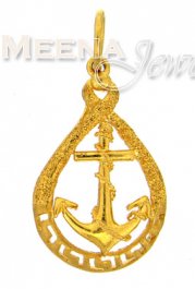 22 Kt Gold Fancy Pendant