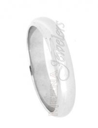 18Kt White Gold Wedding Band