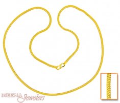 22Kt Gold Chain (30 Inch)