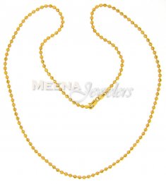 22 Kt Gold Chain ( Plain Gold Chains )