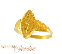 22Kt Gold Baby Ring ( 22Kt Baby Rings )