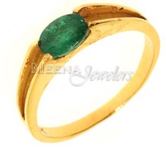 Gold Ring with Emerald