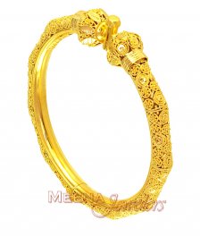 22K Gold Designer Kada