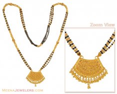 22Kt Gold long  Mangalsutra ( MangalSutras )