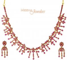 Ruby Necklace Set ( Ruby Necklace Sets )