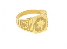 EXQUISITE RING (MENS) ( Mens Gold Ring )