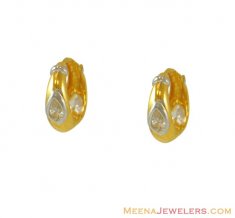 22k Clip On Earrings 