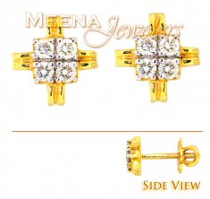 Genuine Diamond Earrings