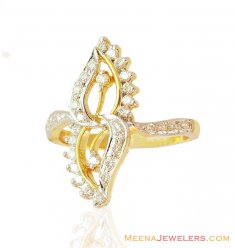 Fancy Diamond Ring 18K ( Diamond Rings )