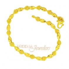 22K Gold Indian Bracelet