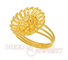 Designer Ladies Gold Ring