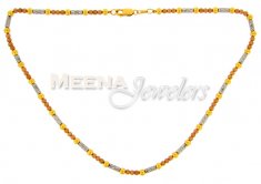 22Kt Gold Fancy (2 Tone) Chain