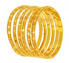 22Kt Gold  Bangles