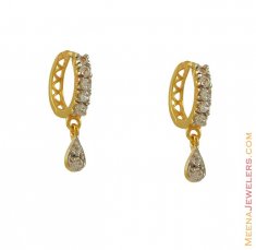 22k Fancy Clip On Earring 