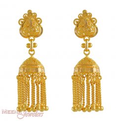 Gold Chandelier Earrings