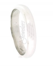 18Kt White Gold Wedding Band