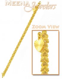 22Kt Gold Ladies Bracelet ( Ladies Bracelets )