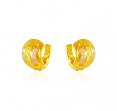 22k Gold  ClipOn Earrings ( Clip On Earrings )