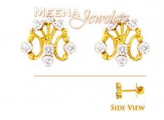 Genuine Diamond Earrings ( Diamond Earrings )