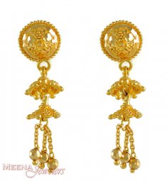 22Kt Gold Fancy Earrings