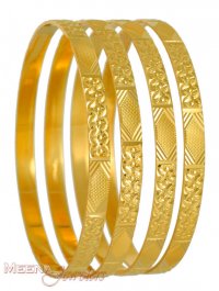 22Kt Gold  Bangles ( Set of Bangles )