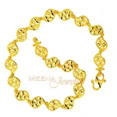 22Kt Gold  Ladies Bracelet ( Ladies Bracelets )