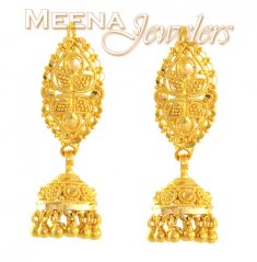 22Kt Gold Fancy Earrings