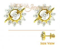 Genuine Diamond Earrings