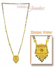 22Kt Gold Long Mangalsutra