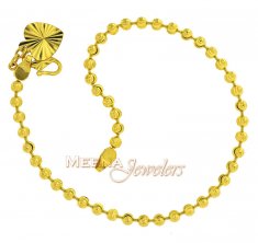 22Kt Gold Ball  Bracelet