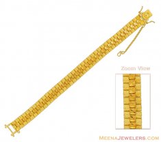 22K Gold Mens Bracelet ( Men`s Bracelets )