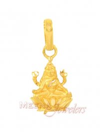 22Kt Gold Laxmi Pendant ( Ganesh, Laxmi and other God Pendants )