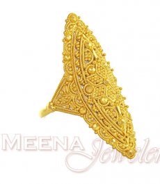 22Kt Gold  Bridal Ladies Ring ( Ladies Gold Ring )