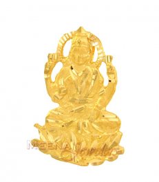 Laxmi on blooming Lotus 