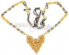 22 Kt Gold  Long Mangalsutra ( MangalSutras )