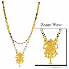 22K Indian Long Mangalsutra ( MangalSutras )