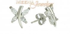18Kt White Gold Earring
