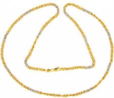 22 Kt Gold Fancy Chain